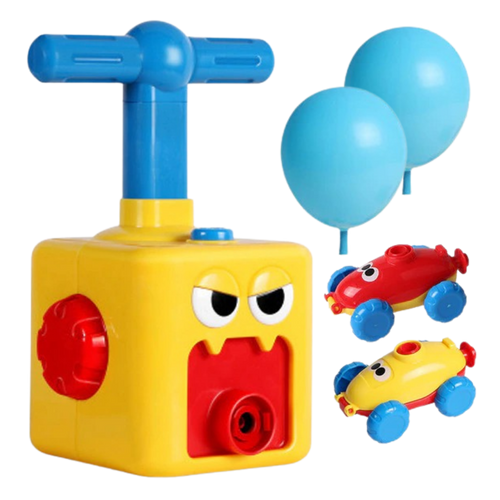 Balloon car toy launcher