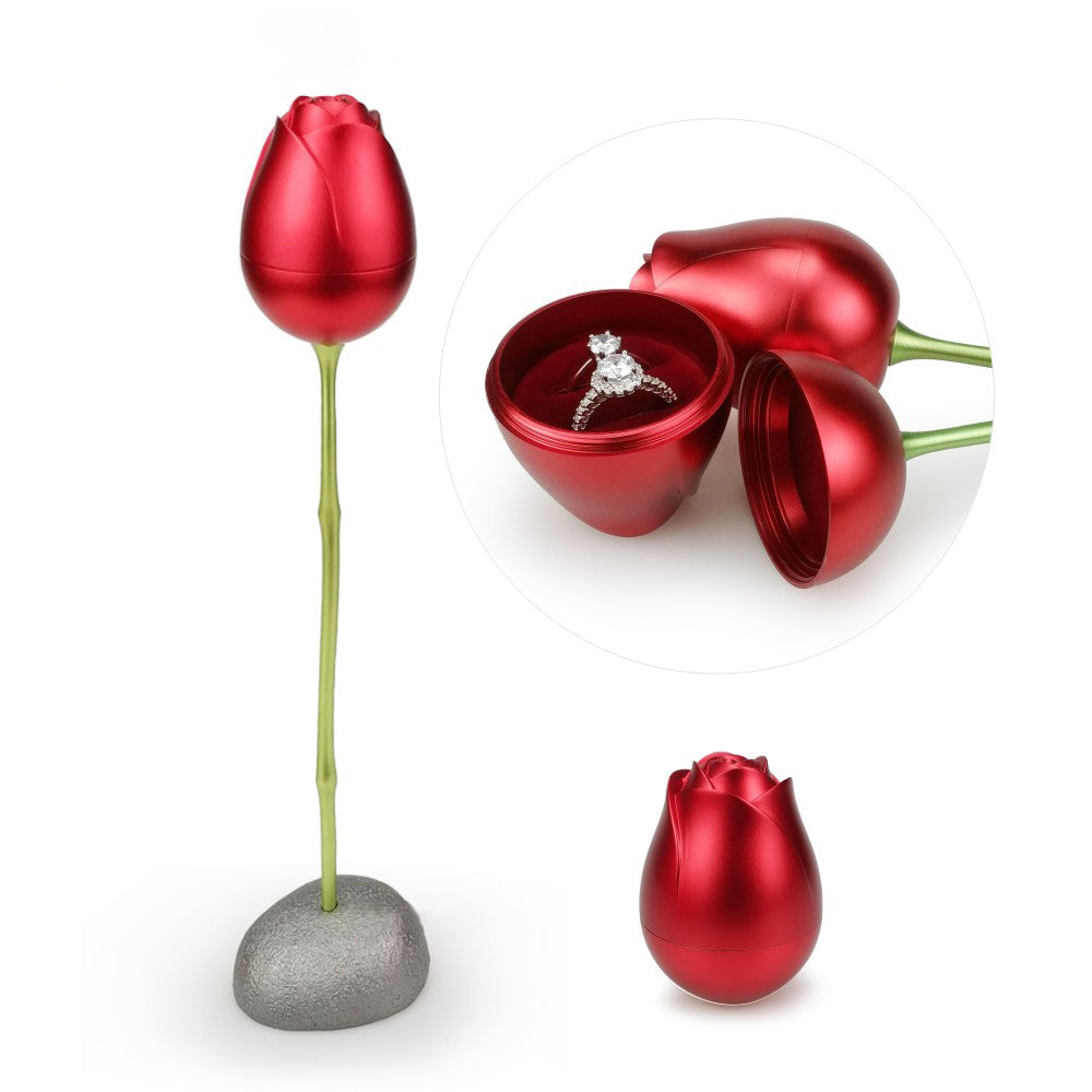 Everlasting Rose Jewelry Box Deco