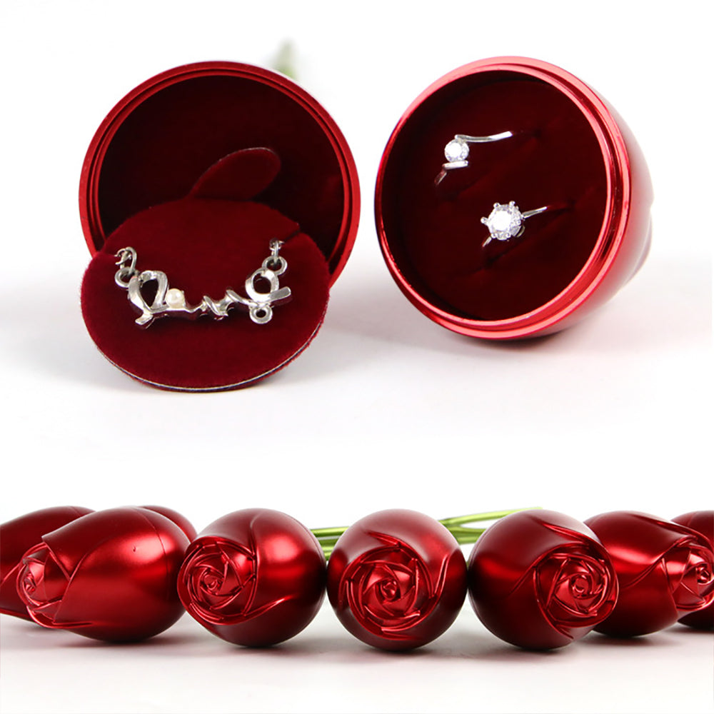 Everlasting Rose Jewelry Box Deco