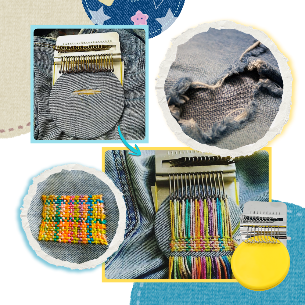 DIY Fabric Repair Loom