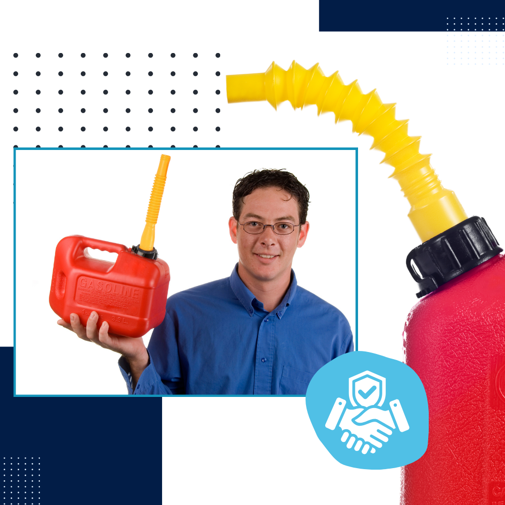 Extended Length Gas Can Spout Replacement