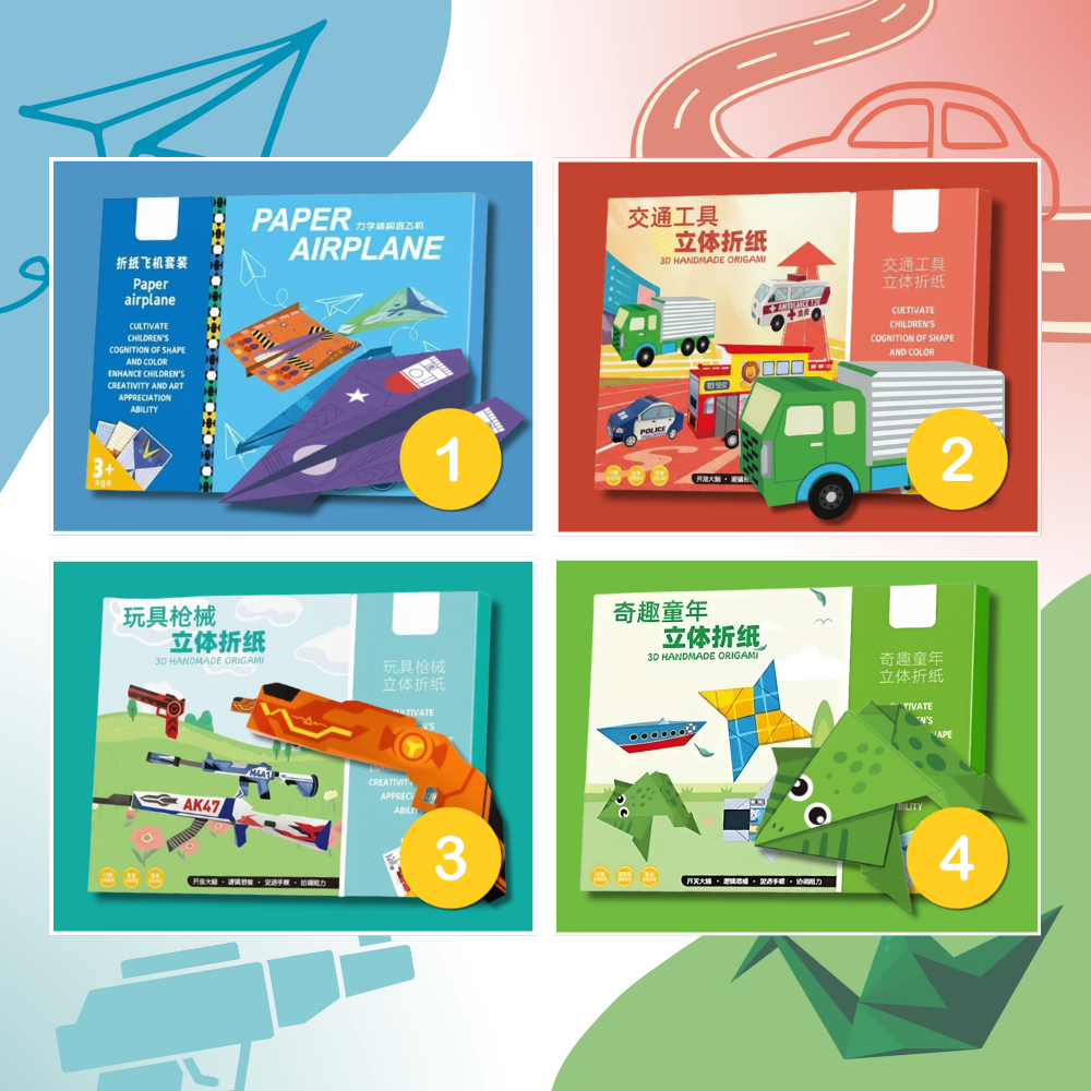 Multi-Theme Origami Book