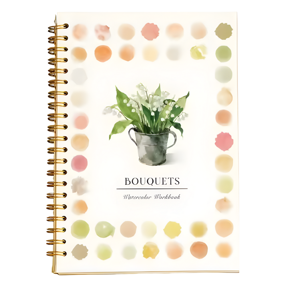 Multi-Theme Water Coloring Book