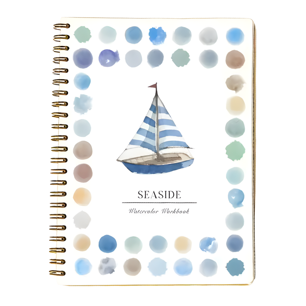 Multi-Theme Water Coloring Book