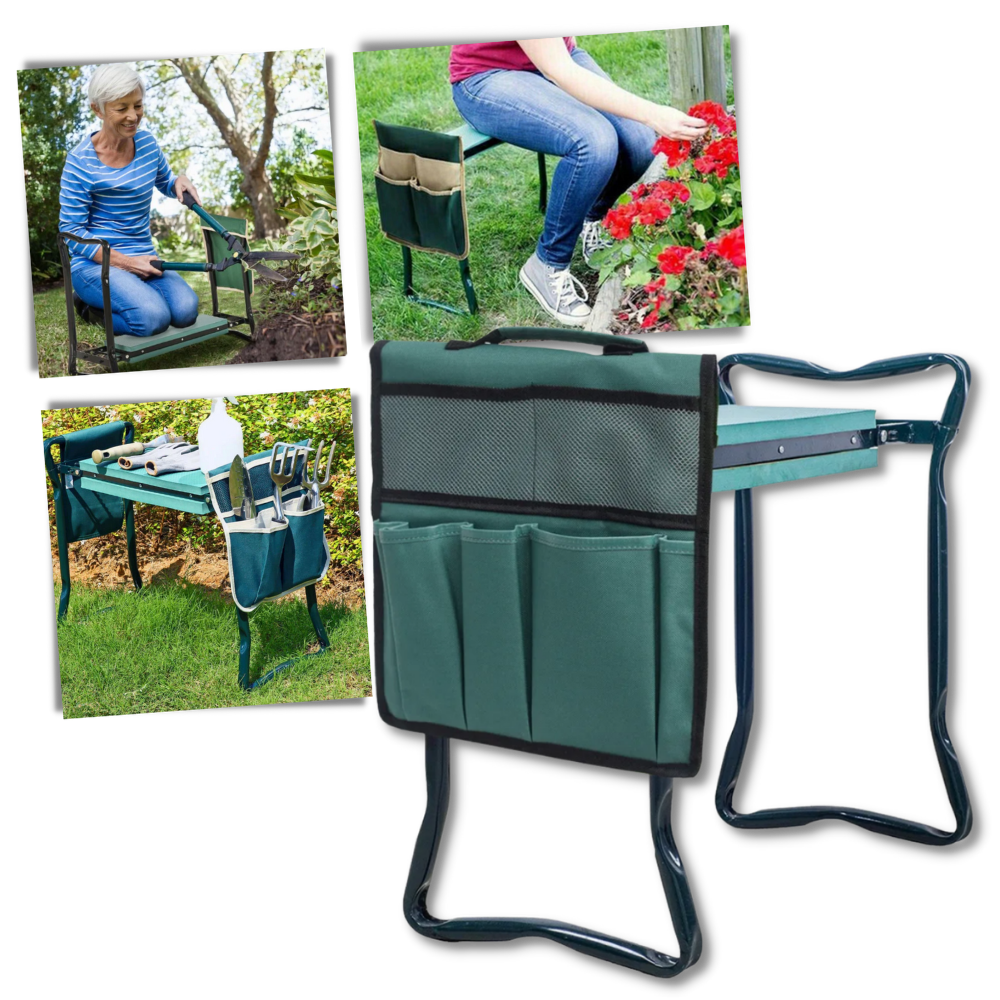 Multipurpose gardening kneeler