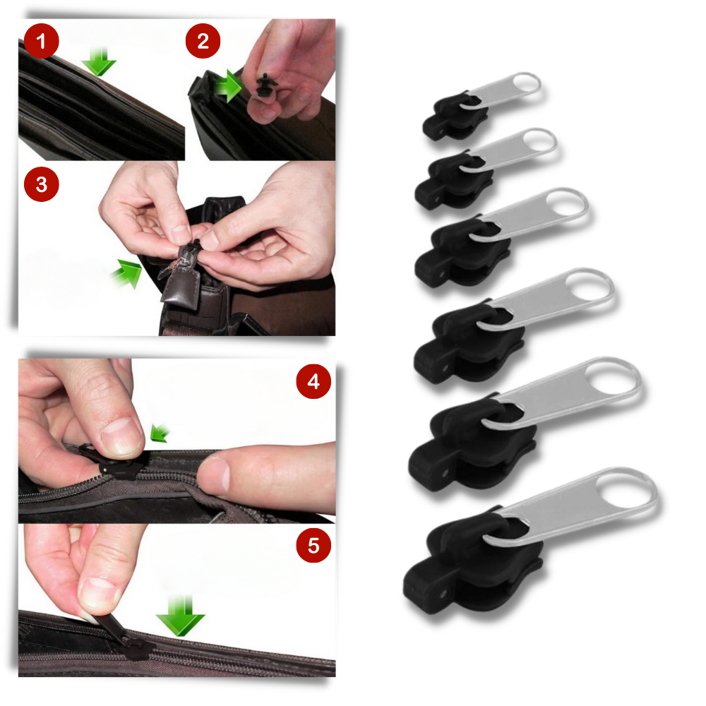 Quick Zipper Pull Replacement