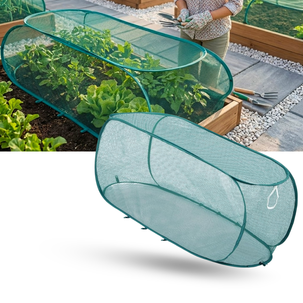 Secure Breathable Mesh Plant Cover