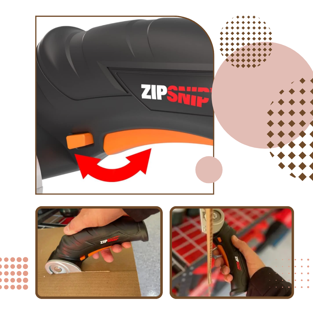 Self-Sharpening Cordless Electric Scissors